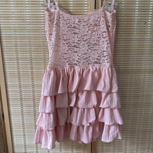 Lacemade Pink The Little Pineapple Corset Dress M - Picture 5 of 5